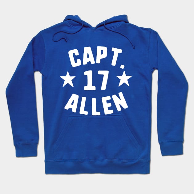 Captain Allen Hoodie by Carl Cordes